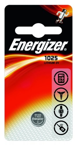 Energizer Lithium 3V CR1025 Blister 1