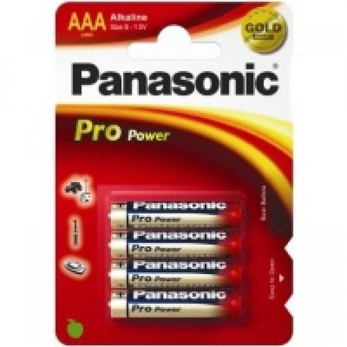 Panasonic Pro Power Gold Alkaline LR03-AAA-Micro 4er Blister