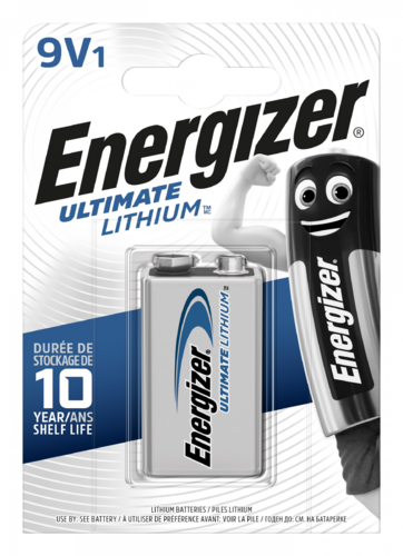 Energizer Ultimate Lithium LA522-9V-FR22-E-Block lose