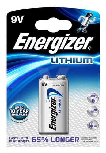 Energizer Ultimate Lithium LA522-9V-FR22-E-Block 1er Blister