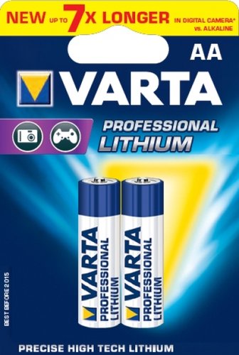 VARTA Professional Lithium AA Mignon 6106 L91 2er Blister