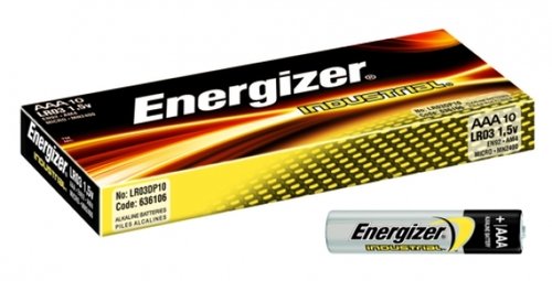 Energizer Industrial Alkaline EN92 LR03 AAA Micro 10er Pack