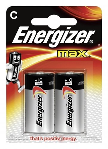 Energizer Max Alkaline Baby - C - LR14 - 2er Blister