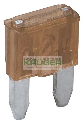Kfz-Sicherungssortiment mini, 6 tlg., 7.5 A, Braun - 7,5 A, 16,7 x 11,2 x 3,81 mm