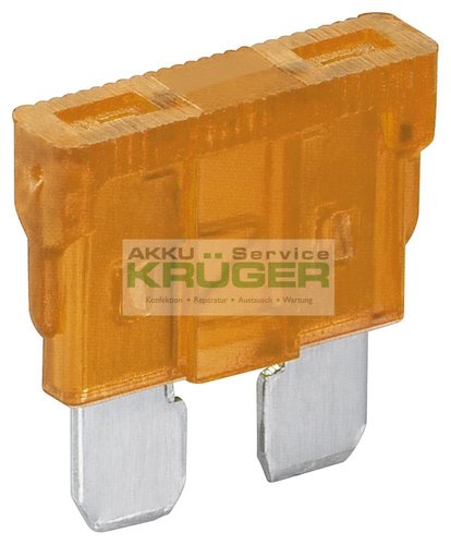Kfz-Sicherungssortiment, 6 tlg., 5 A, Orange - 5 A, 19,1 x 5,1 x 18,5 mm